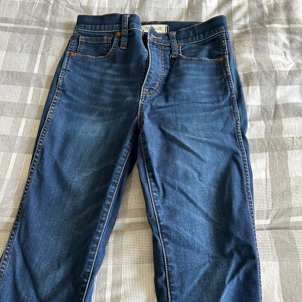 Madewell 10” high rise skinny jeans - barely worn!